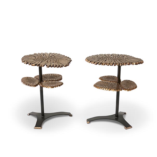 Tuell and Reynolds - Foliose Side Tables