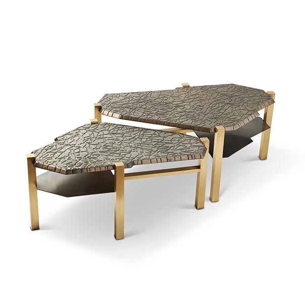 Tuell and Reynolds - Fractal Cocktail Tables