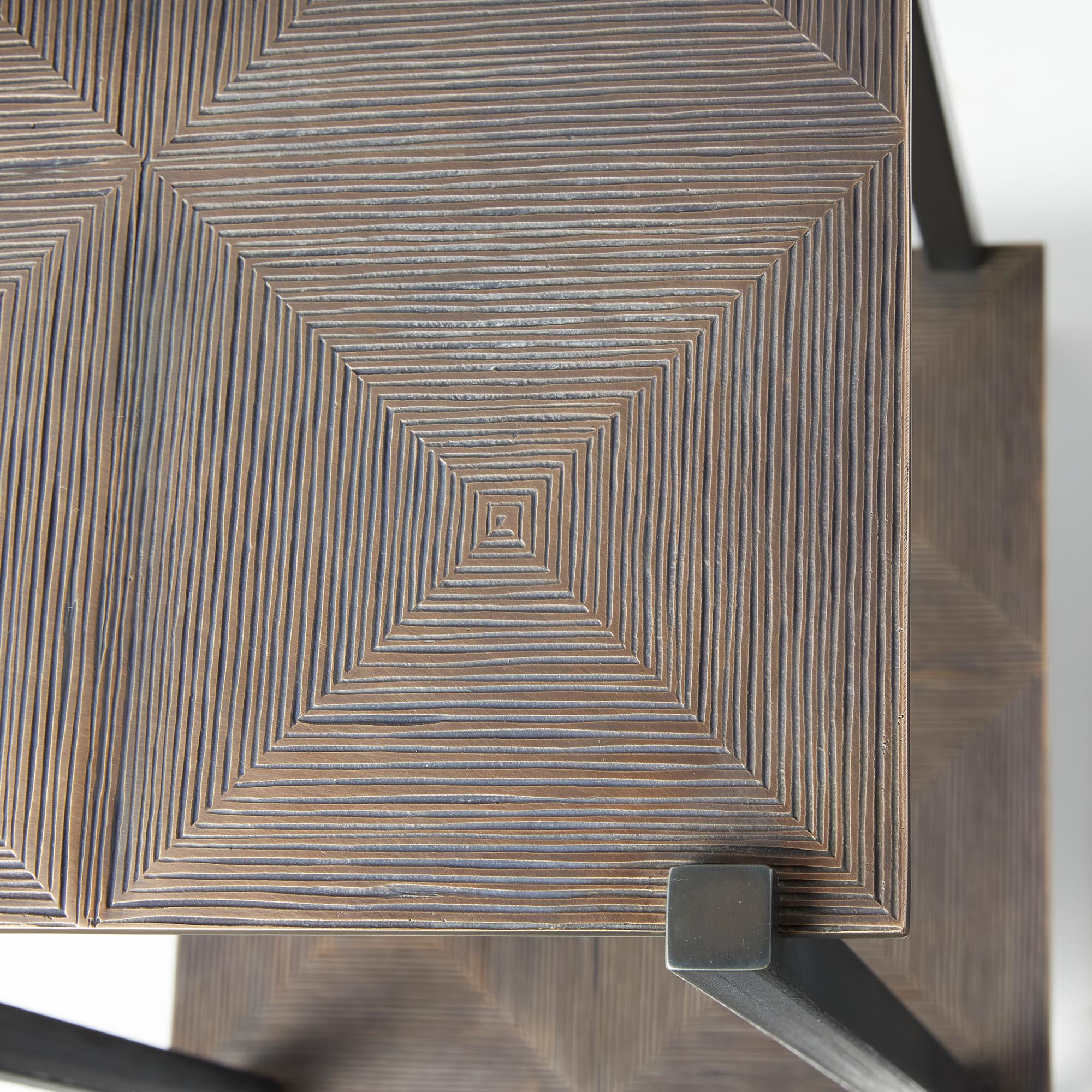 Tuell and Reynolds - Hakone 4 Square Side Table