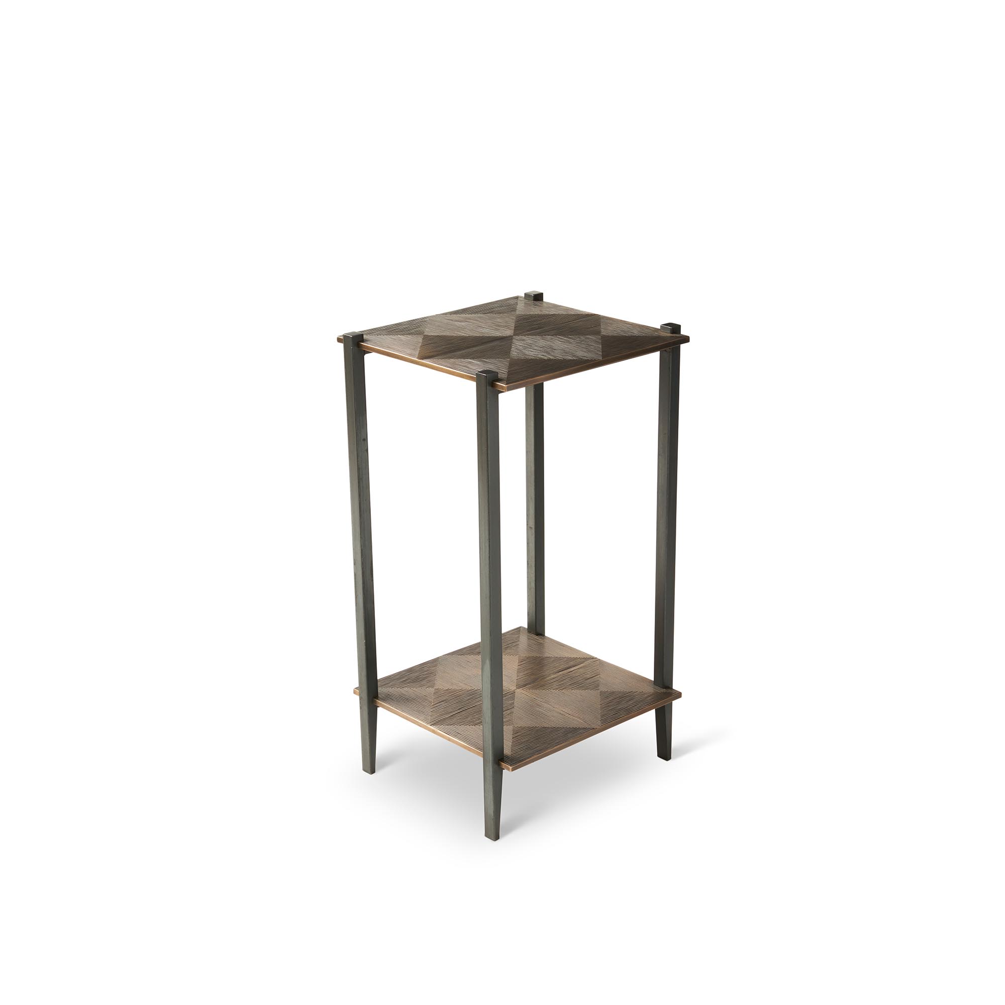 Tuell and Reynolds - Hakone 4 Square Side Table