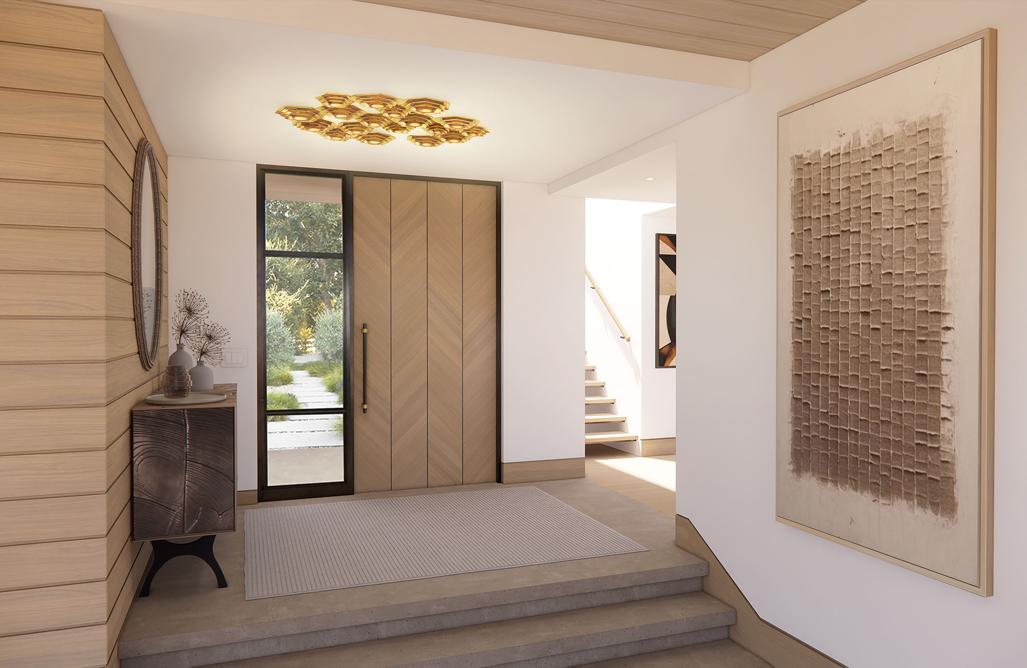 Tuell and Reynolds - Hive Linear Sconce