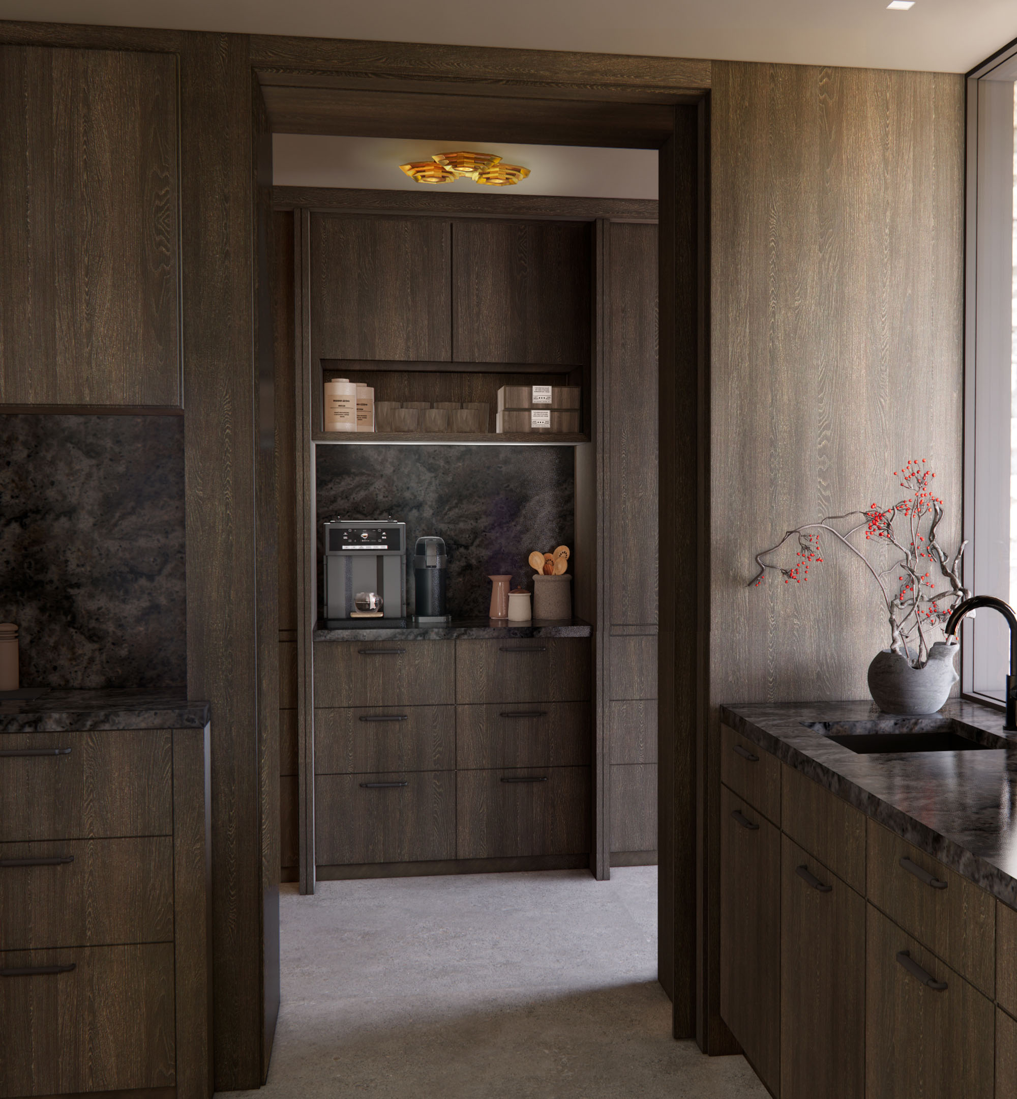 Tuell and Reynolds - Hive Linear Sconce