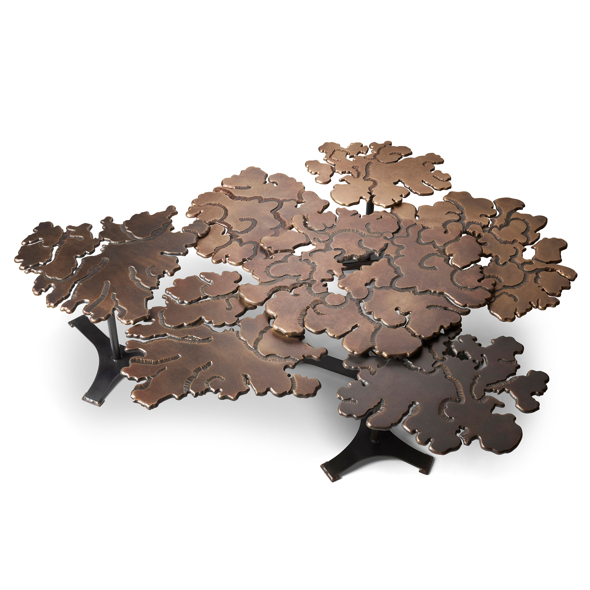 Tuell and Reynolds - Klamath 7 Cocktail Table Array