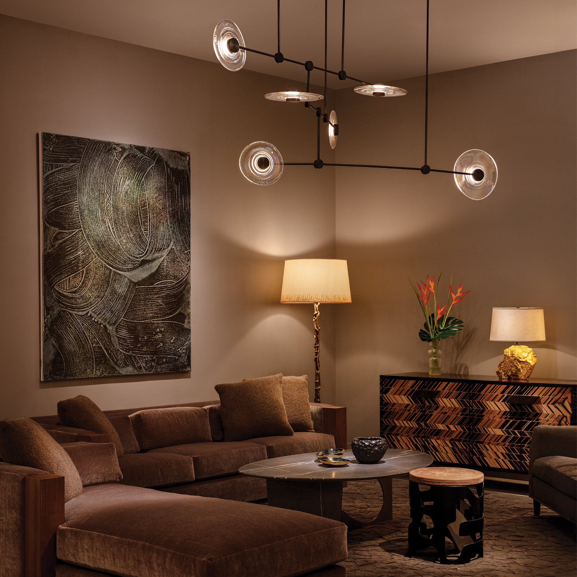 Tuell and Reynolds - Nouveau Floor Lamp