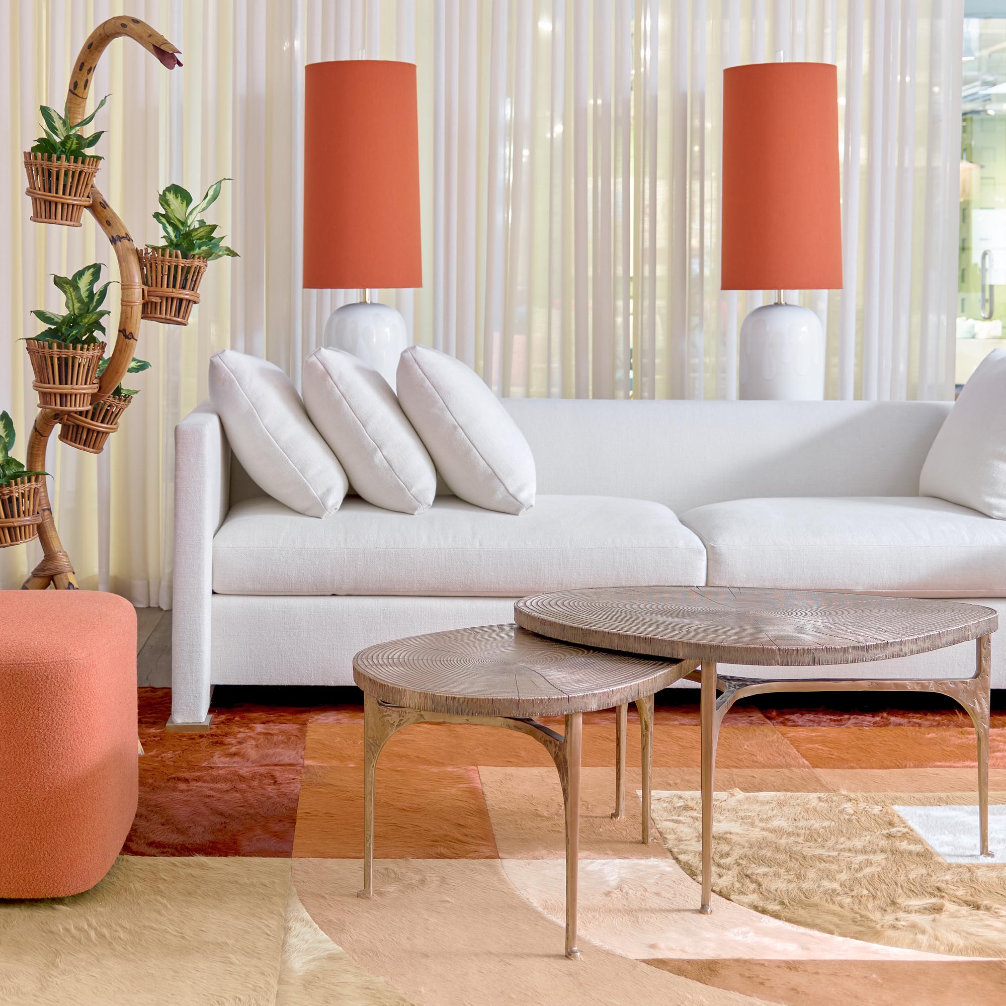 Tuell and Reynolds - Ventana Nesting Cocktail Tables